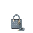 DIOR MY ABC SMALL LADY DIOR LAMBSKIN LIGHT BLUE LGHW