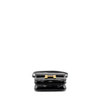 HERMES MINI CONSTANCE SHINY ALLIGATOR MISSISSIPPIENS BLACK GHW