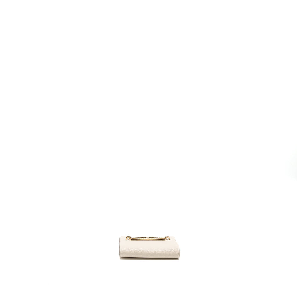 HERMES ROULIS SLIM CHEVRE MYSORE NATA LGHW