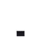 CHANEL 2.55 REISSUE FLAP CARD HOLDER AGED CALFSKIN BLACK SHW (MICROCHIP)