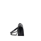 CHANEL MEDIUM BOY BAG CAVIAR SO BLACK BLACK HARDWARE