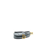 DIOR MEDIUM SADDLE BAG GOATSKIN LIGHT BLUE GHW