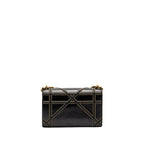 DIOR MEDIUM STUDDED DIORAMA LAMBSKIN BLACK GHW