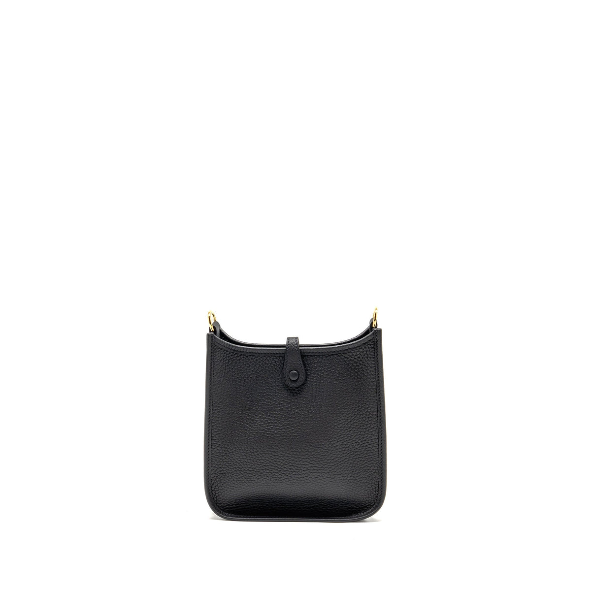 HERMES MINI EVELYNE CLEMENCE BLACK GHW