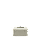 Hermes Mini Lindy Clemence Gris Neve SHW