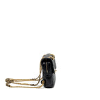 CHANEL QUILTED FLAP BACKPACK CAVIAR BLACK GHW (MICROCHIP)