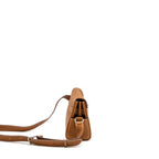 Hermes Kelly Messanger PM bag Barenia Faubourg leather 34 Fauve SHW