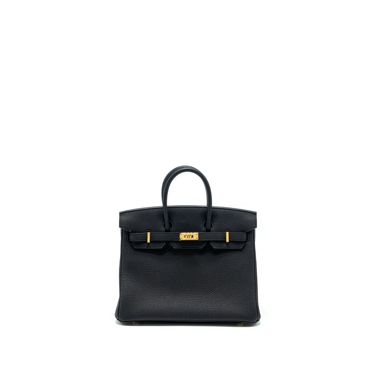 HERMES BIRKIN25 TOGO BLACK GHW