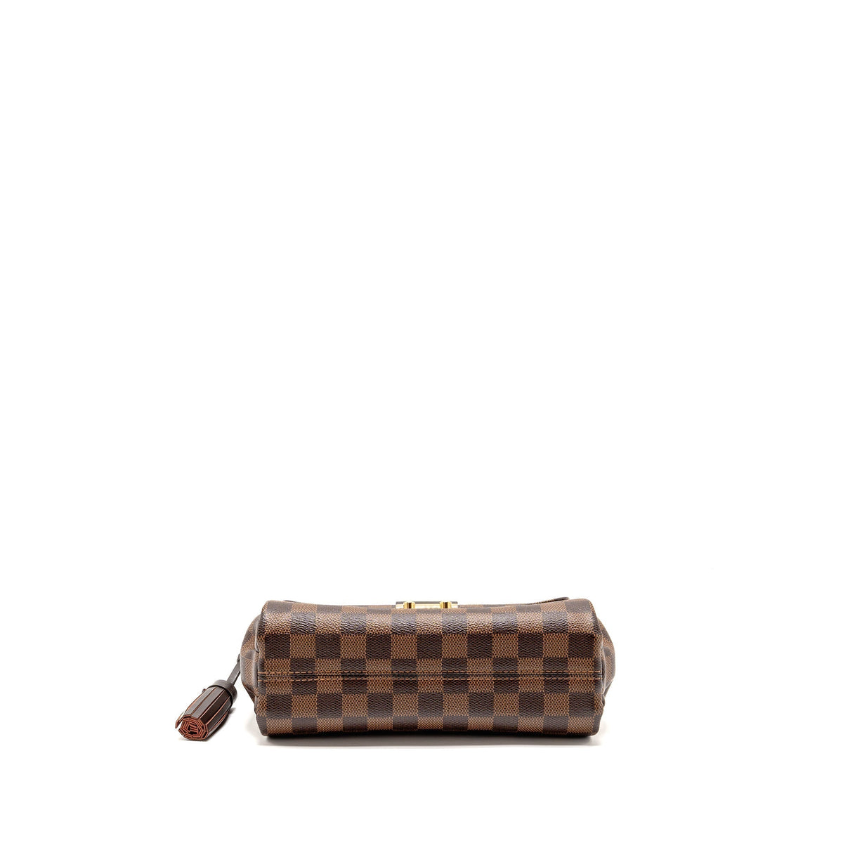 LOUIS VUITTON CROISETTE DAMIER EBENE CANVAS GHW