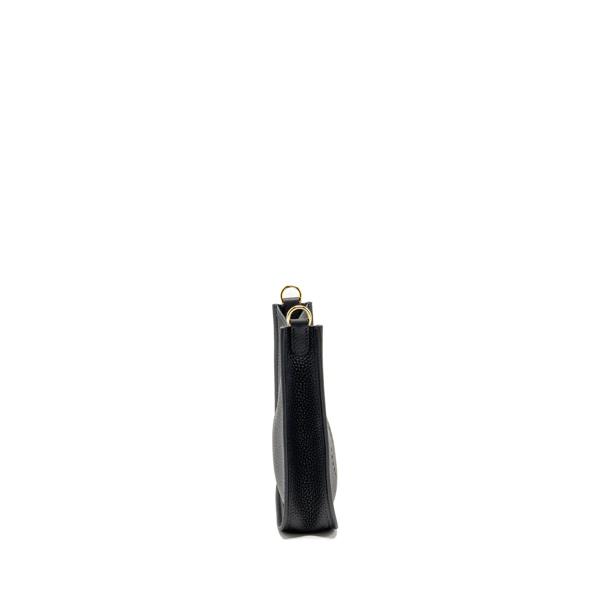 HERMES MINI EVELYNE CLEMENCE BLACK GHW