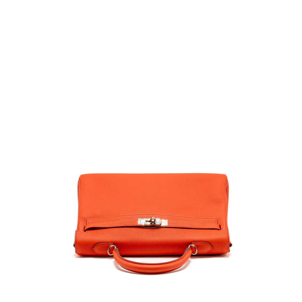 Hermes kelly 35 togo capucine SHW