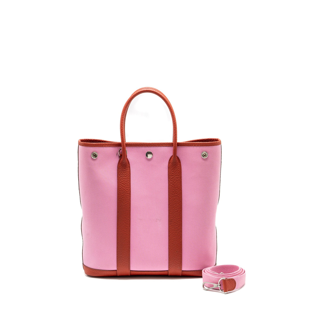 Hermes Garden File 28 Canvas/country pink /Rouge Duchesse SHW