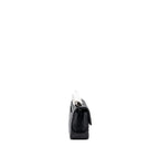 CHANEL MINI RECTANGULAR FLAP BAG LAMBSKIN BLACK WITH SHW (MICROCHIP)