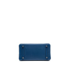 Hermes Birkin 30 Taurillon Novello S4 Deep Blue SHW