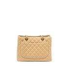 CHANEL GRAND SHOPPING TOTE CAVIAR BEIGE GHW