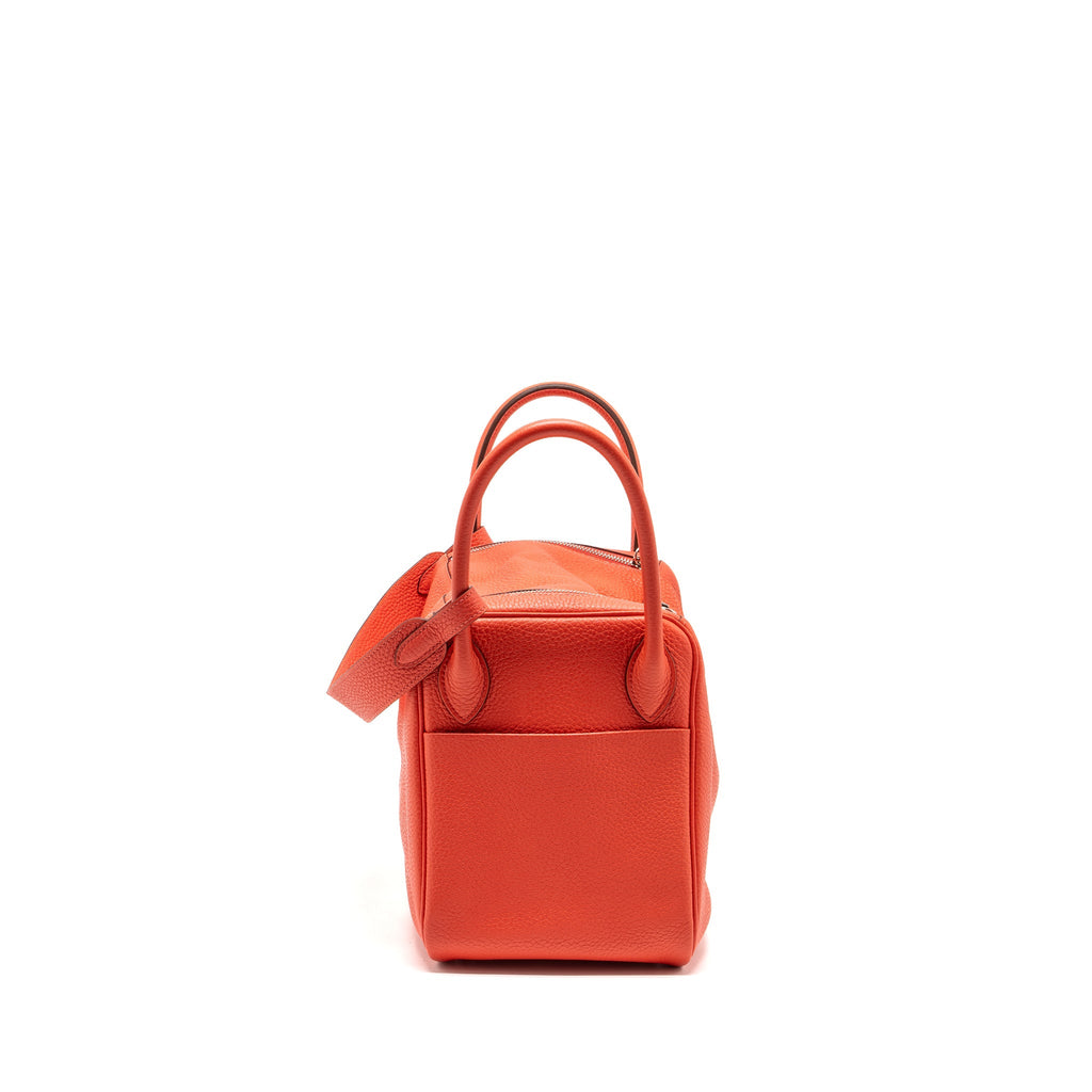 Hermes Lindy 30 Clemence rose Jaipur SHW