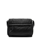 PRADA PADDED RE-NYLON SHOULDER BAG BLACK SHW