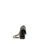 CHANEL SMALL CLASSIC DOUBLE FLAP BAG CAVIAR BLACK GHW