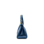 Hermes Birkin 30 Taurillon Novello S4 Deep Blue SHW