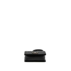 CHANEL SMALL BOY BAG CALFSKIN BLACK RUTHENIUM SILVER HARDWARE