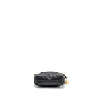 CHANEL MINI 22 BAG CAVIAR BLACK GHW (MICROCHIP)