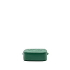 GUCCI DISCO SOHO CAMERA BAG CALFSKIN GREEN LGHW