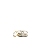 DIOR MINI SADDLE BAG CALFSKIN WHITE GHW