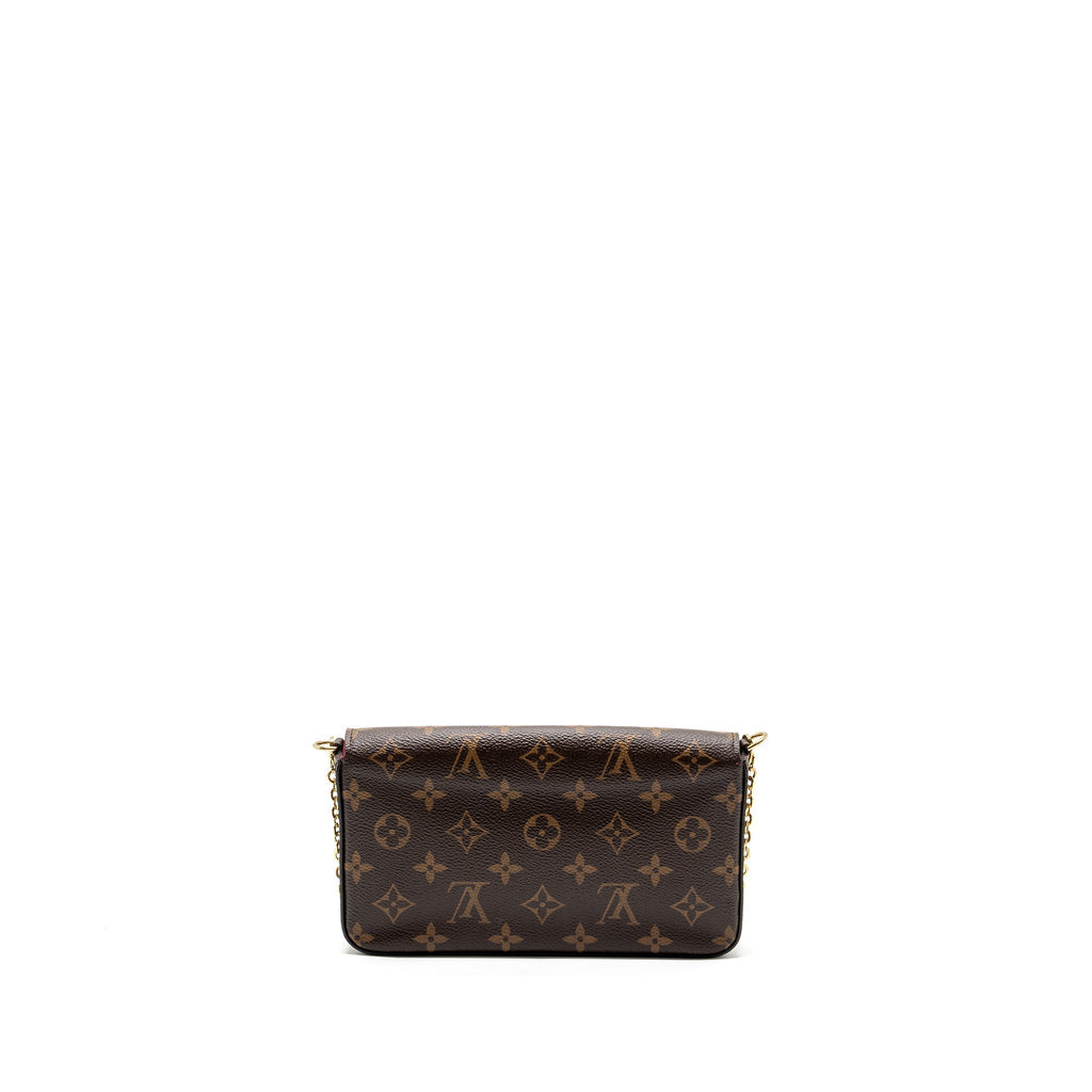 LOUIS VUITTON FELICIE POCHETTE MONOGRAM CANVAS GHW
