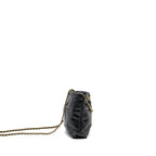 CHANEL MINI 22 BAG CAVIAR BLACK GHW (MICROCHIP)