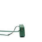GUCCI DISCO SOHO CAMERA BAG CALFSKIN GREEN LGHW