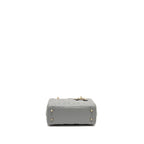 DIOR MY ABC SMALL LADY DIOR LAMBSKIN GREY LGHW