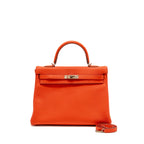 Hermes kelly 35 togo capucine SHW