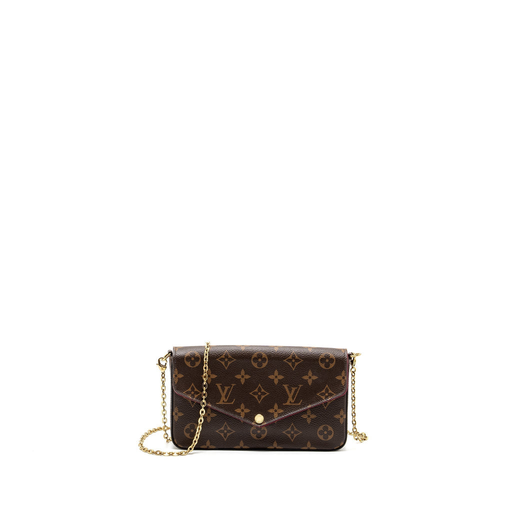 LOUIS VUITTON FELICIE POCHETTE MONOGRAM CANVAS GHW