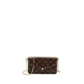 LOUIS VUITTON FELICIE POCHETTE MONOGRAM CANVAS GHW
