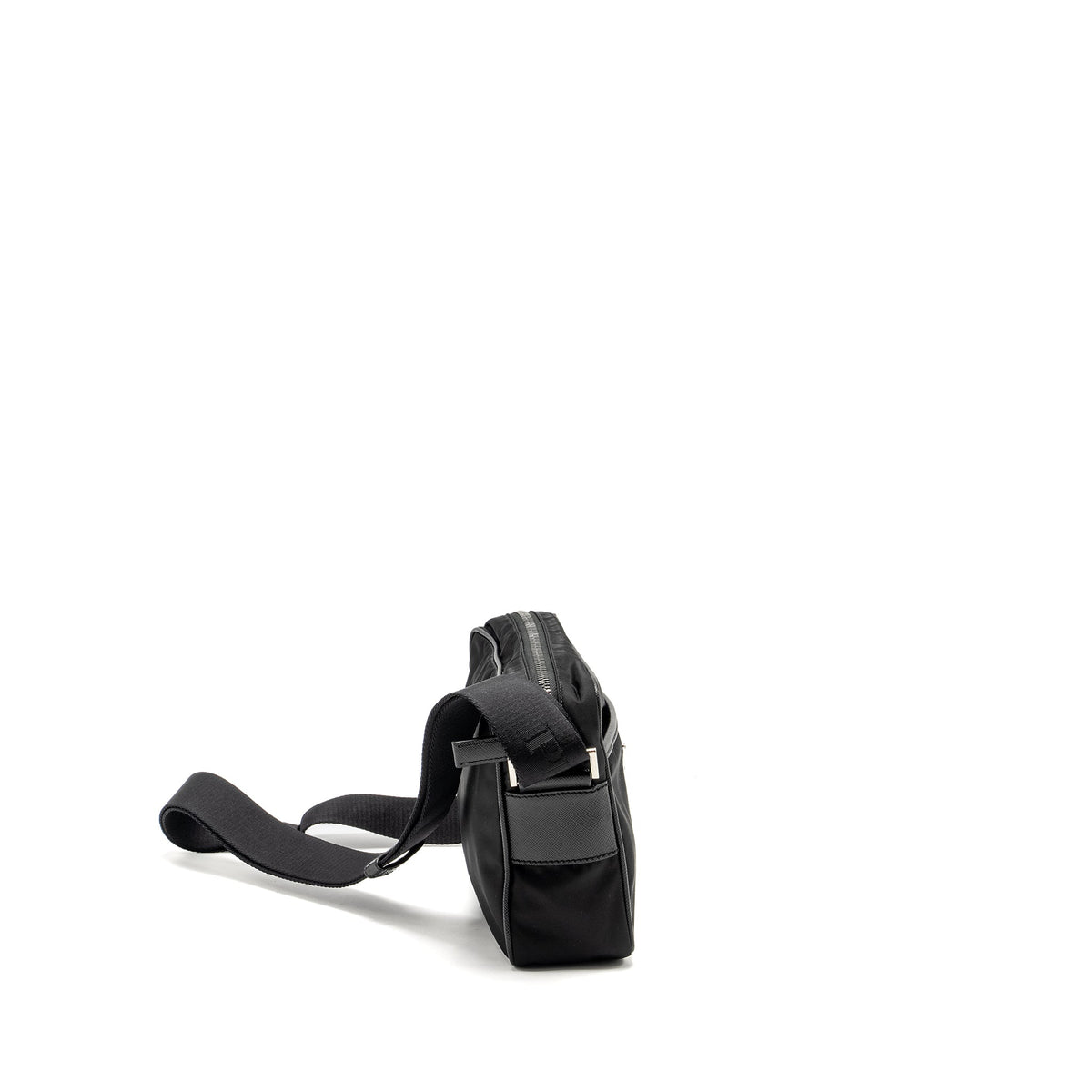 PRADA RE-NYLON SHOULDER BAG BLACK SHW