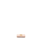 CHANEL 19 CARD HOLDER LAMBSKIN LIGHT PINK GHW (MICROCHIP)