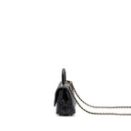 CHANEL COCO HANDLE EXTRA MINI CAVIAR BLACK LGHW(MICROCHIP)