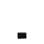 CHANEL CLASSIC FLAP KEY HOLDER CAVIAR BLACK LGHW