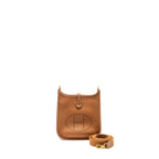Hermes Mini Evelyne Clemence Gold GHW