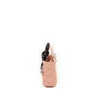 DIOR MINI LADY DIOR LAMBSKIN LIGHT PINK SHW