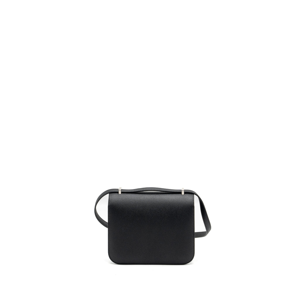 Hermes Mini Constance Epsom Black SHW (New Version)