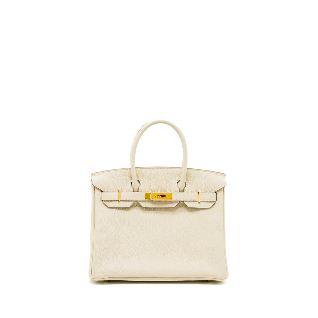 Hermes Birkin 30 Togo Craie GHW