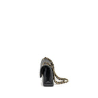 CHANEL SMALL CLASSIC DOUBLE FLAP BAG CAVIAR BLACK GHW(MICROCHIP)