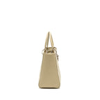 DIOR MEDIUM LADY DIOR LEATHER BEIGE SHW