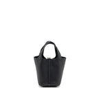 HERMES PICOTIN 18 LOCK BAG CLEMENCE BLACK SHW