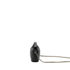 CHANEL 25C QUILTED HOBO BAG CAVIAR BLACK GHW (MICROCHIP)