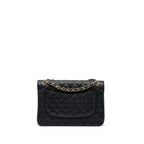 CHANEL CLASSIC JUMBO DOUBLE FLAP BAG CAVIAR BLACK GHW