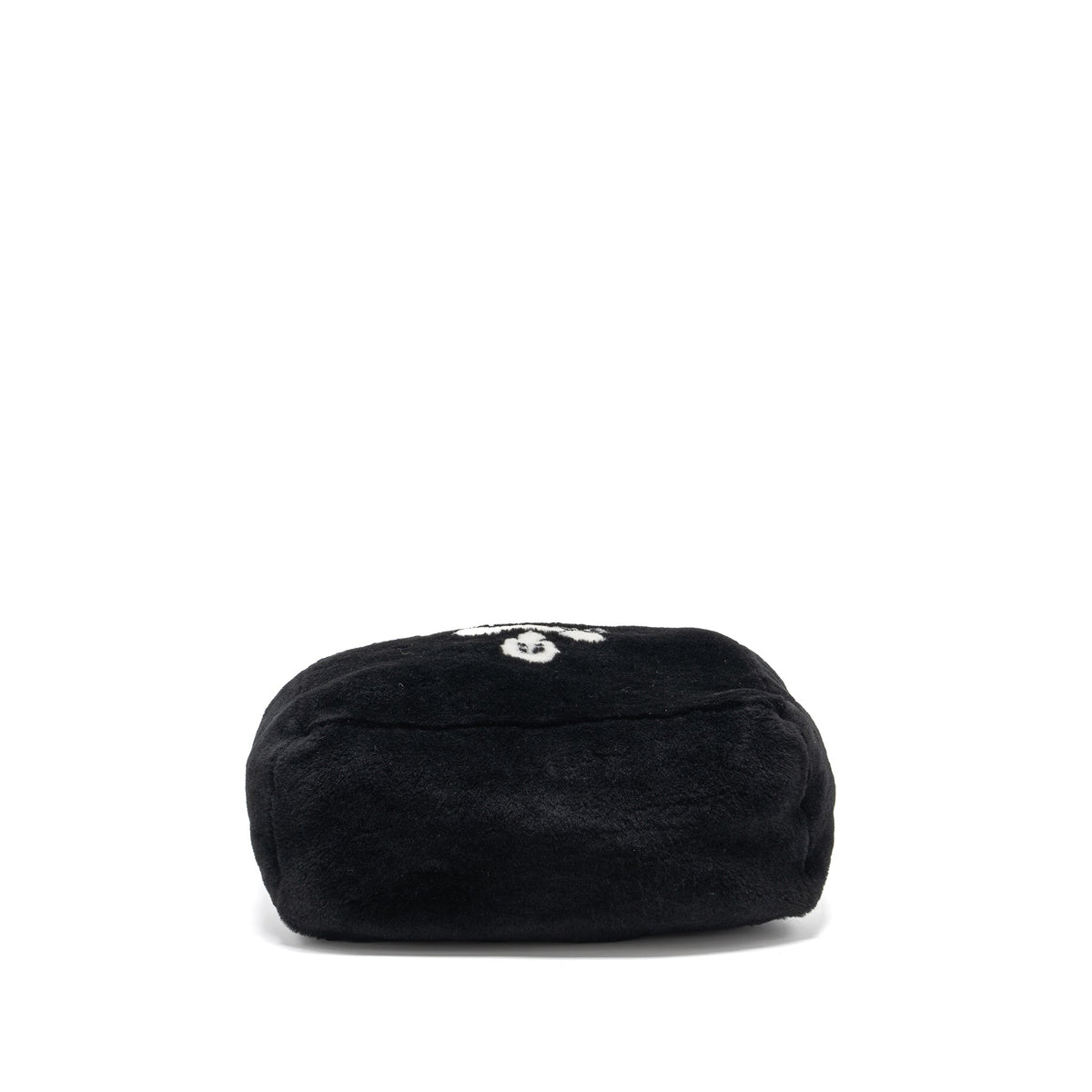 PRADA MEDIUM TOTE BAG SHEARLING BLACK SHW