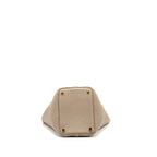 Hermes picotin 18 lock bag Taurillon Maurice gris asphalte GHW