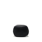PRADA SECCHIELLO BUCKET BAG GRAINED CALFSKIN BLACK GHW